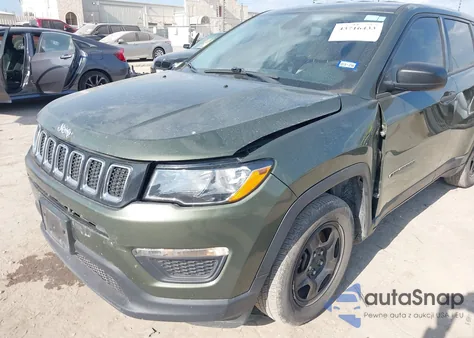 2020 Jeep Compass Sport Fwd from USA, damaged, VIN 3C4NJCAB3LT162751